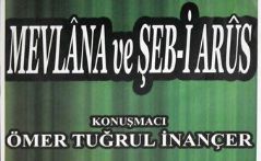 Mevlana, konferansla anlatlacak